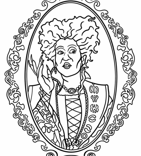 Hocus Pocus Coloring Pages: Cast a Spell of Creativity with Free Printables