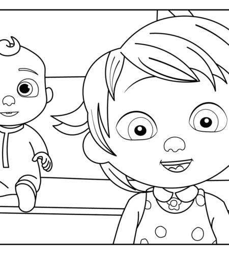 38 Free Cocomelon Coloring Pages